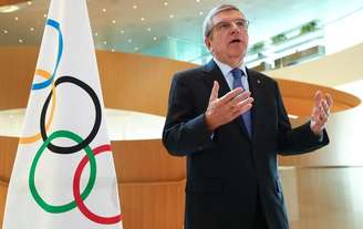 Presidente do Comitê Olímpico Internacional (COI), Thomas Bach
25/03/2020
REUTERS/Denis Balibouse