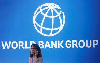 Logo do Banco Mundial em conferência em Bali, Indonésia 
12/10/2018
REUTERS/Johannes P. Christo
