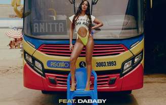 Anitta divulga parceria com cantor DaBaby 