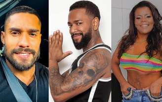 Participantes Arcrebiano, Nego do Borel e Tati Quebra Barraco