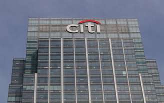 Logotipo do banco Citi é visto em seus escritórios no distrito financeiro de Canary Wharf em Londres, Grã-Bretanha, 3 de março de 2016. REUTERS/Reinhard Krause