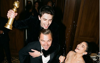 Fotos feitas por IA remontam o que seria uma comemoração caótica após o Globo de Ouro