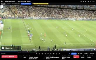 Impedimento semiautomático é testado em clássico carioca