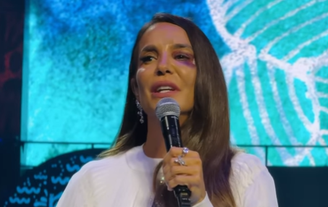 Ivete Sangalo durante show em São Paulo