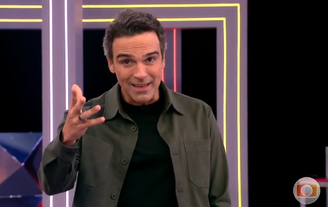 O apresentador Tadeu Schmidt