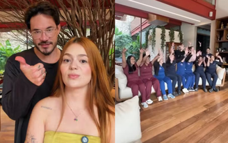 Viih Tube e Eliezer reuniram 11 funcionários no reality show