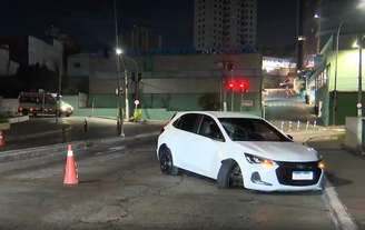 Motorista de 24 anos atropelou vítimas em viaduto nesta madrugada.