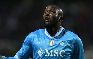 Romelu Lukaku pelo Napoli 