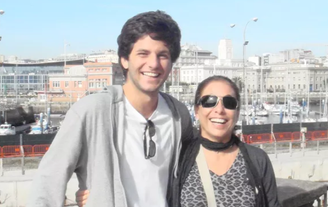 Cissa Guimarães e o filho Rafael Mascarenhas