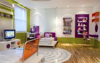 No projeto de Marília de Campos Veiga, basta mudar os acessórios para o quarto infantil se transformar em um moderno cômodo para um adolescente. Informações: (11) 3021-1717