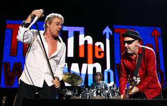 Roger Daltrey e Pete Townshend, líderes do The Who