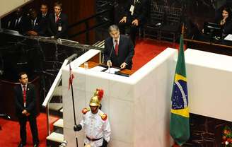 Veja fotos da cerimônia de posse de Fernando Pimentel em MG