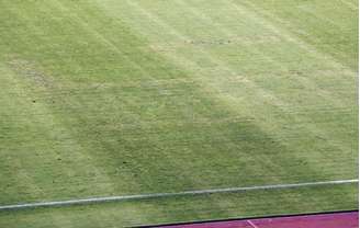 Desenho de suástica no gramado do Estádio Poljud, em Split, causou polêmica