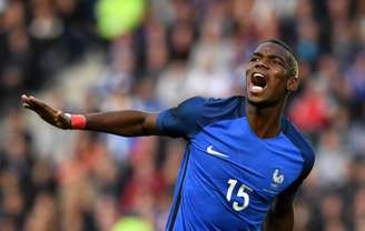 
                        
                        
                    Pogba foi vice-campeão da Eurocopa com a França (Foto: Franck Fife/AFP)