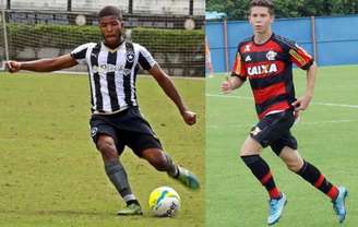 Os meias Jordan, do Botafogo, e Patrick, do Flamengo, são alguns dos destaques da decisão da Taça Rio de juniores