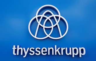 Logo da Thyssenkrupp em fábrica da empresa em Rottweil, na Alemanha
25/09/2017
REUTERS/Michaela Rehle 