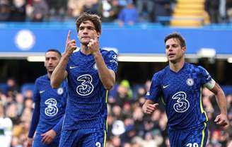 Marcos Alonso marcou o gol da vitória do Chelsea