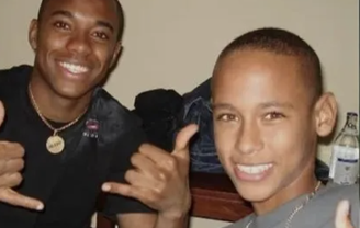 Robinho e Neymar 