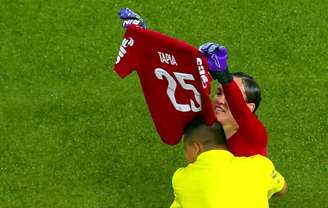 Tapia foi a heroína do título do Palmeiras na Supercopa do Brasil Feminina.