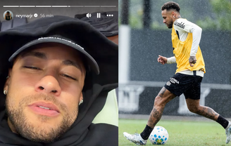 Neymar fez desabafo em story do Instagram