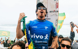 Yago Dora conquistou a etapa de Saquarema pela segunda vez