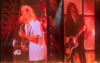 Vídeo: Dave Grohl realiza sonho de infância e toca “Highway To Hell com o AC/DC