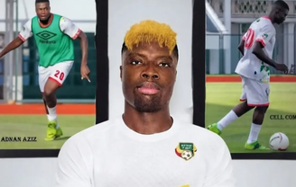 Rival em despedida de Messi, Adnan Aziz, atacante de Benim, se diz 'quase argentino' e revela paixão por mate