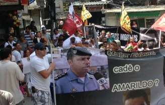 <p>Moradores da Rocinha fizeram vários protestos por causa do desaparecimento de Amarildo</p>