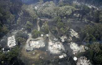 Incêndio em 2009 causou grande destruição no sul do Estado de Vitória