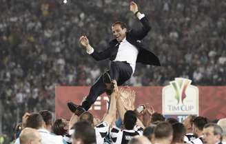 Allegri tem quatro títulos do Campeonato Italiano pela Juventus (Foto:  Isabella Bonotto / AFP)