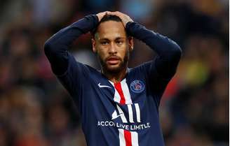 Neymar em jogo do Paris Saint Germain