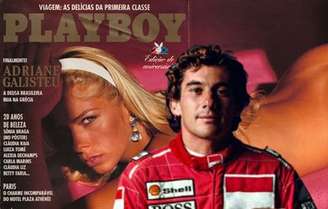 Adriane Galisteu disse, anos depois, ter concordado com o pedido de Senna para suspender suas primeiras fotos na Playboy