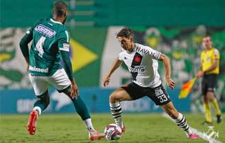No primeiro turno, o Vasco perdeu para o Goiás por 1 a 0, no Estádio da Serrinha (Foto: Rafael Ribeiro/Vasco)