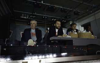 Ancelotti visita o Maracanã para assistir a duelo do Flamengo pela Libertadores