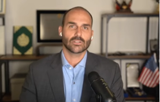 Eduardo Bolsonaro em entrevista