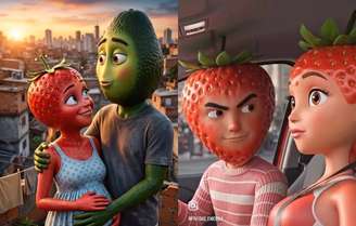 Novelas das Frutas têm feito sucesso nas redes sociais com tramas estreladas por frutas antropomorfizadas