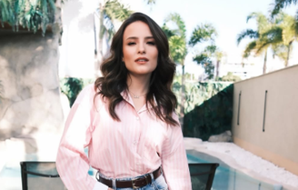 A atriz Larissa Manoela