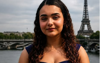 Alice Dias de Oliveira, de 16 anos, que está desaparecida na França