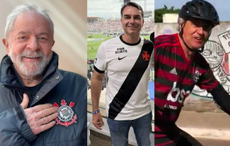 Candidatos à presidência demonstram amor por seus clubes de futebol