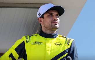 Mitch Evans em sua primeira aparição com a Opel