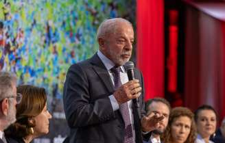 Lula, presidente do Brasil. 