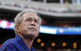O ex-presidente dos EUA, George W. Bush, em foto tirada em março do ano passado, no Texas. Na sexta-feira, um homem foi acusado de tentar assassinar o ex-presidente. 01/02/2014
