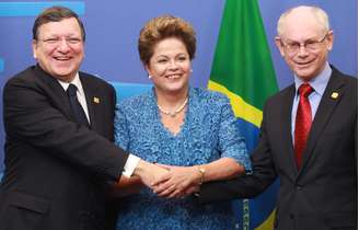 <p>A UE é o destino principal das exportações e importações do Brasil</p>