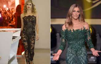 <p>Fernanda Lima, que apresentou a cerimônia da Bola de Ouro com vestido verde do Samuel Cirnansck, desfilou nesta semana para o estilista no SPFW</p>