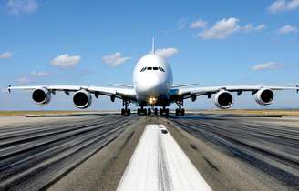 <p>A380 é o maior avião de passageiros do mundo</p>