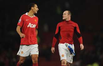 Ferdinand e Rooney foram companheiros no Manchester United