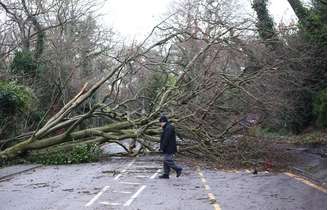 Tempestade Eleanor atingiu França e Reino Unido (foto)