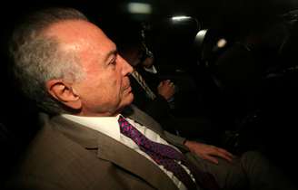 Temer chega a sua casa em São Paulo 25/3/2019 REUTERS/Amanda Perobelli