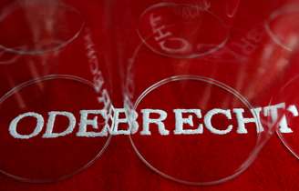 Logotipo da Odebrecht. 4/5/2017. Picture taken on May 4, 2017. REUTERS/Carlos Jasso