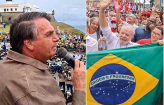 Bolsonaro e Lula em Salvador 